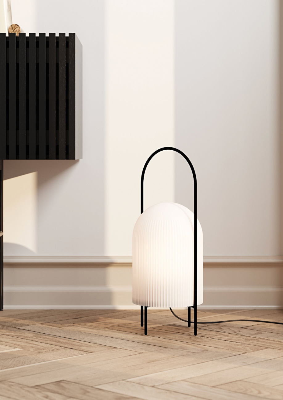 Modern Sculptural Floor Lamp