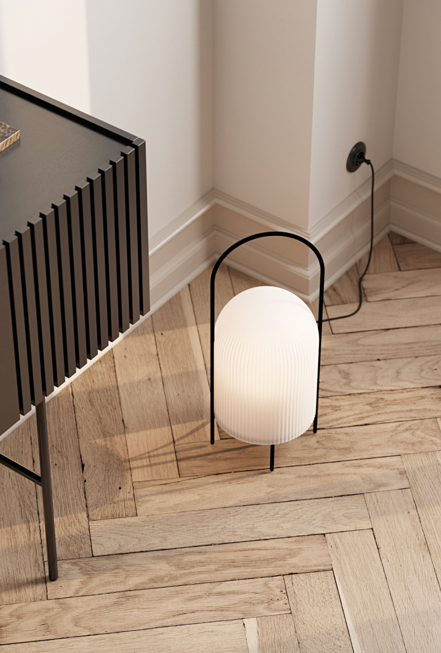 Modern Sculptural Floor Lamp